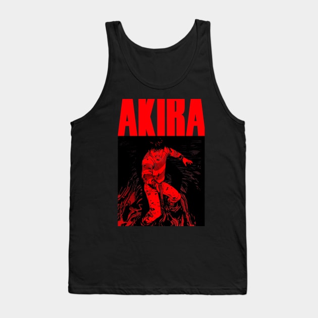 RED Kaneda Akira Tank Top by paisdelasmaquinas